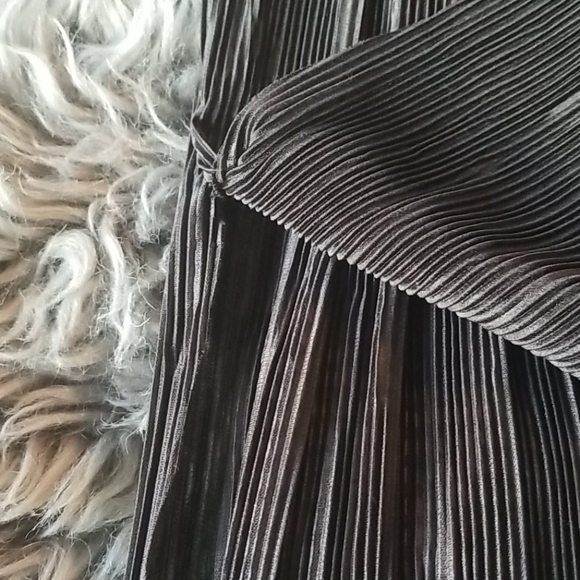 Nasty Gal Dont Plisse Me Off Midi Dress - Picture 3 of 6